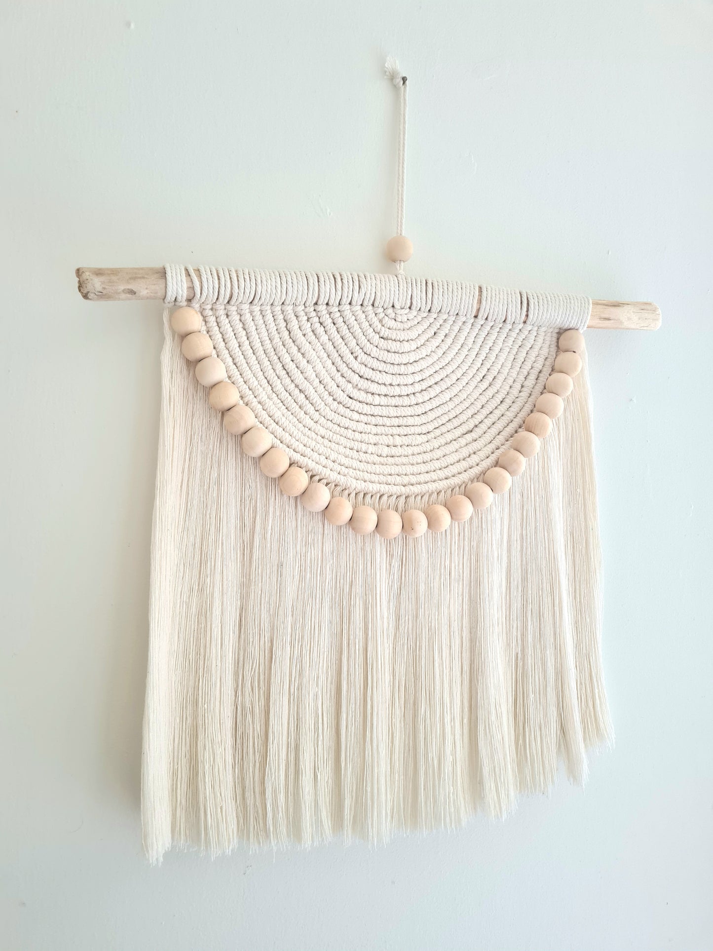 Macrame half moon