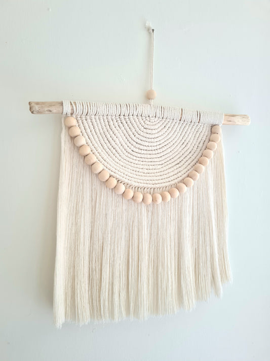 Macrame half moon