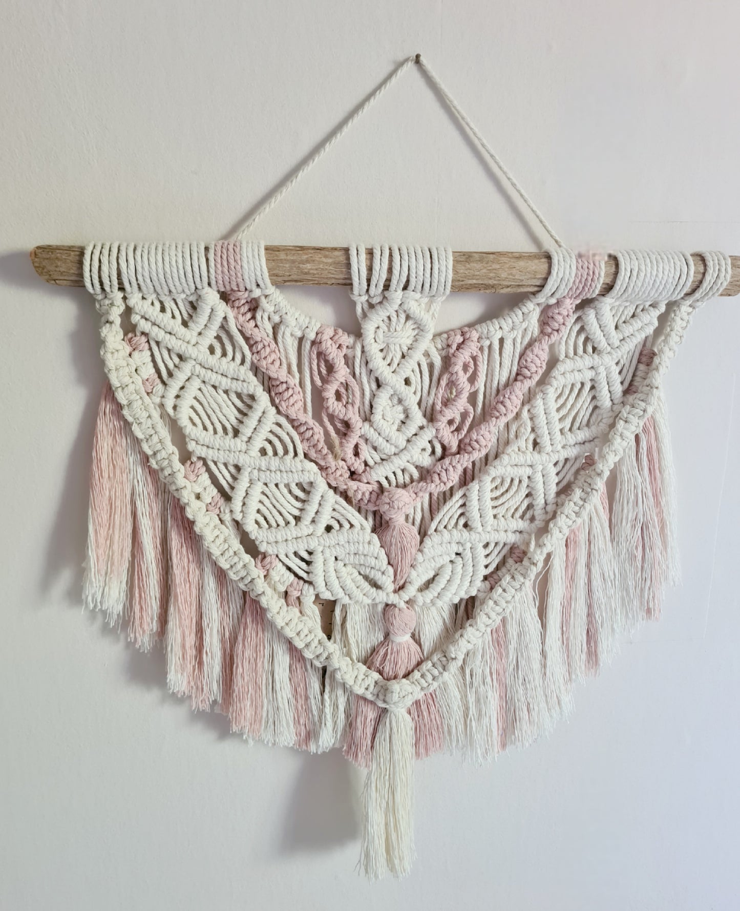 Blush earth wall hanging