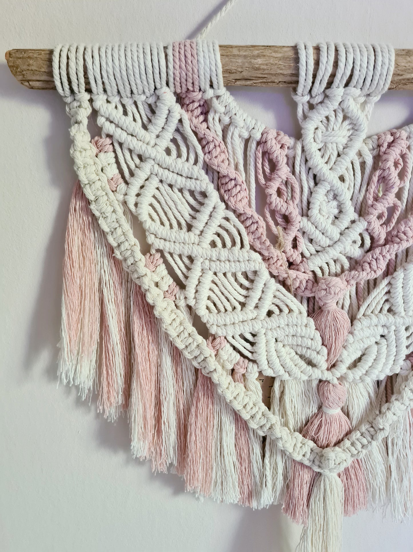 Blush earth wall hanging