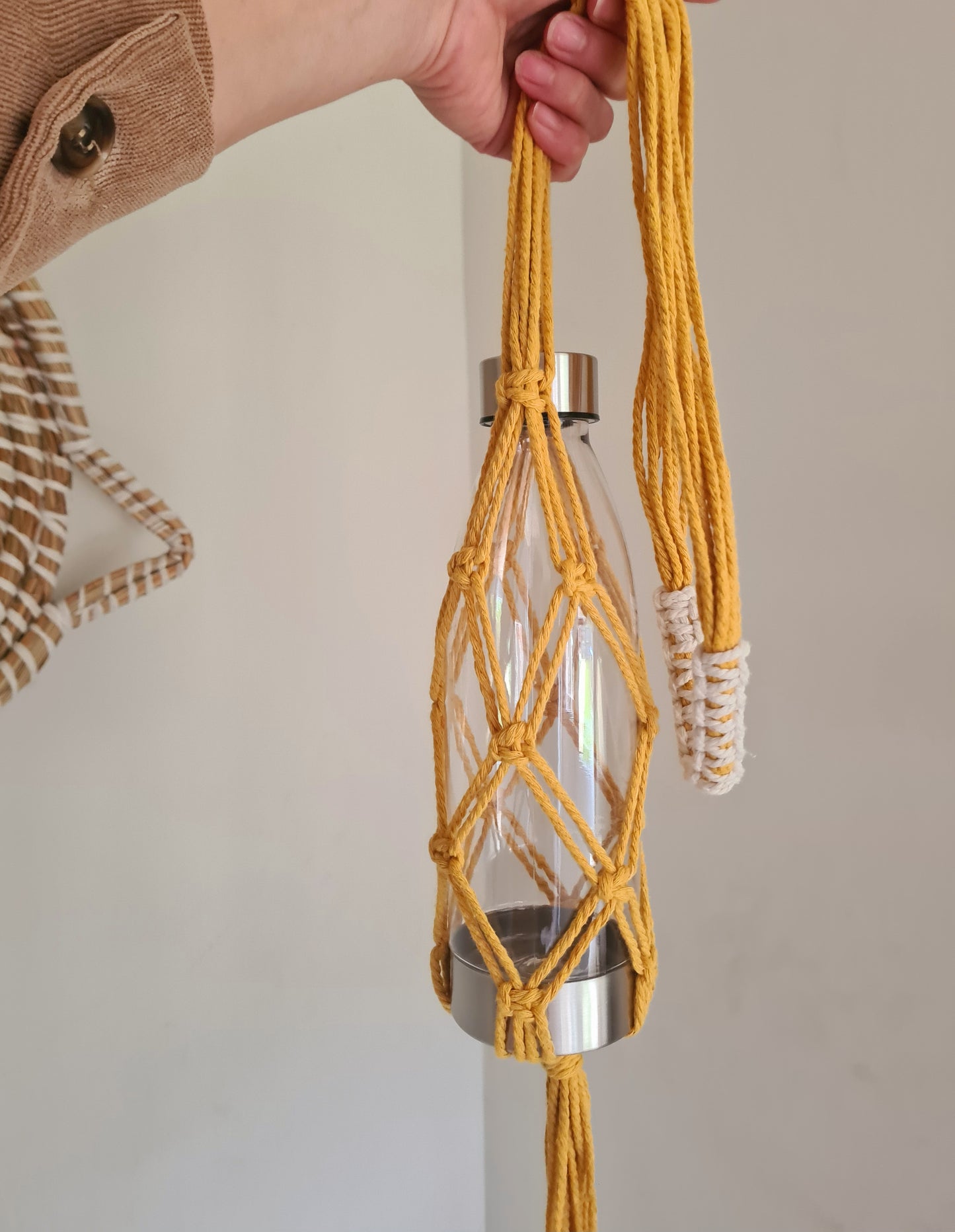 Boho bottle bags